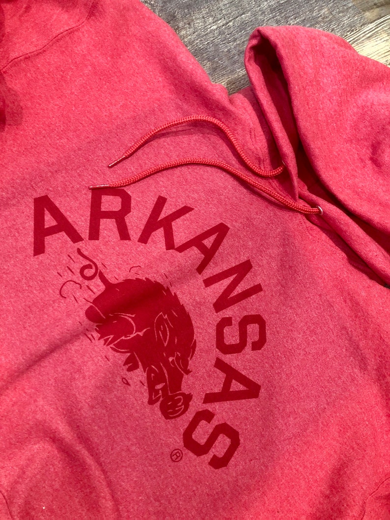 Vintage Razorback Hoodie, Razorbacks Hoodie, Arkansas Football Sweats Ideal For Razorbacks Enthusiasts - Image 3