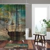 Vintage Ship Shower Curtain for a Classic Bathroom Decor