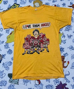 Vintage Style 1983 Was Redskins I Love Them Hogs Sweatshirt T-shirt Ideal Gift for NFL Fans