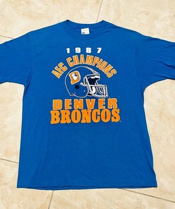 Vintage Style 1987 Denver Broncos Sweatshirt T-shirt, NFL Football Teams Gifts For Fans