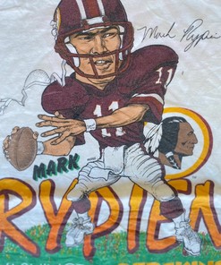 Vintage Style 1987 Mark Rypien NFL Sweatshirt T-shirt Ideal Gift for NFL Fans