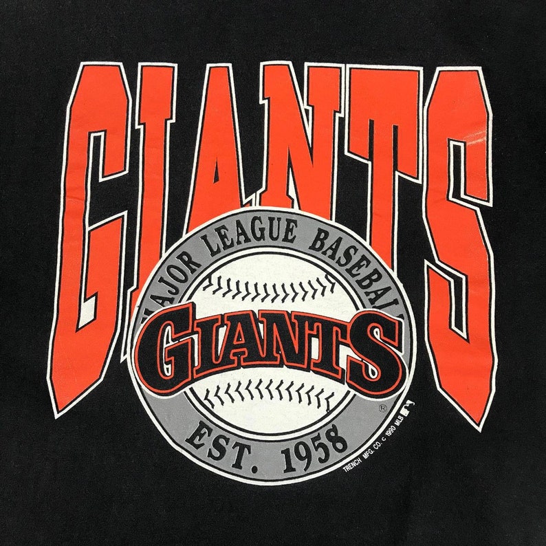 Vintage Style 1990 Mlb San Francisco Giants T-Shirt Printed Baseball Graphicarge, Hoodie, Sweatshirt - Image 2