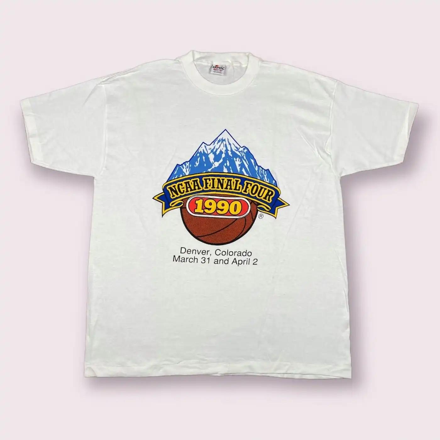 Vintage Style 1990 Ncaa Final Four Denver T-Shirt Sweatshirt American Football Sweatshirt Sports Gifts