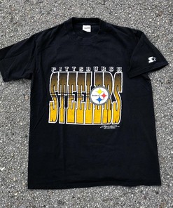 Vintage Style 1990 Pittsburgh Steelers NFL Sweatshirt T-shirt Ideal Gift for NFL Fans