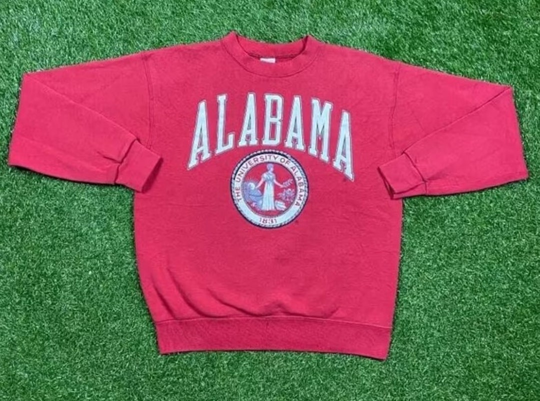 Vintage Style 1990S University Of Alabama Roll Tide Crewneck Sweatshirt, Vintage Style 90S Shirt