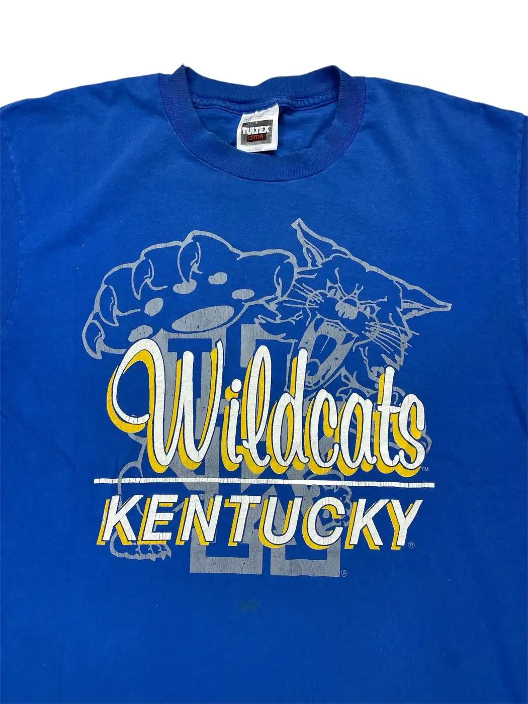 Vintage Style 1990’S University Of Kentucky Wildcats Graphic Sweatshirt Hoodie Football Game Day T-Shirt Lover - Image 2