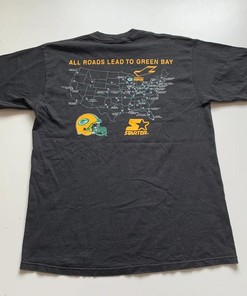 Vintage Style 1990s Green Bay Packers Starter Leader Of The Pack Sweatshirt T-shirt Ideal Gift for NFL Fans