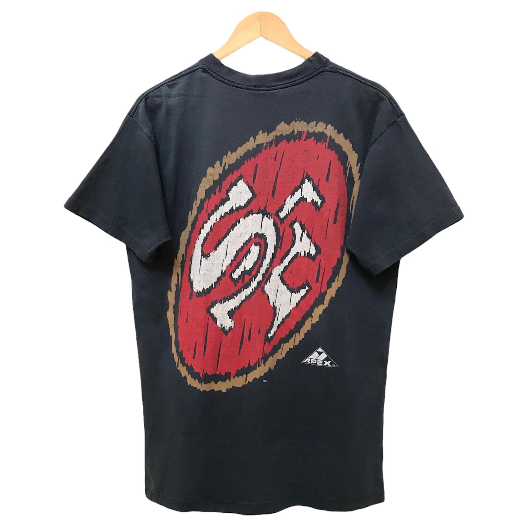 Vintage Style 1990s NFL 49Ers Sf Apex Big Logo Usa Sweatshirt T-shirt, NFL Football Teams Gifts For Fans