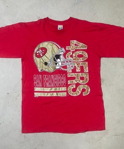 Vintage Style 1990s San Francisco 49Ers Sports Sweatshirt T-shirt, NFL Football Teams Gifts For Fans