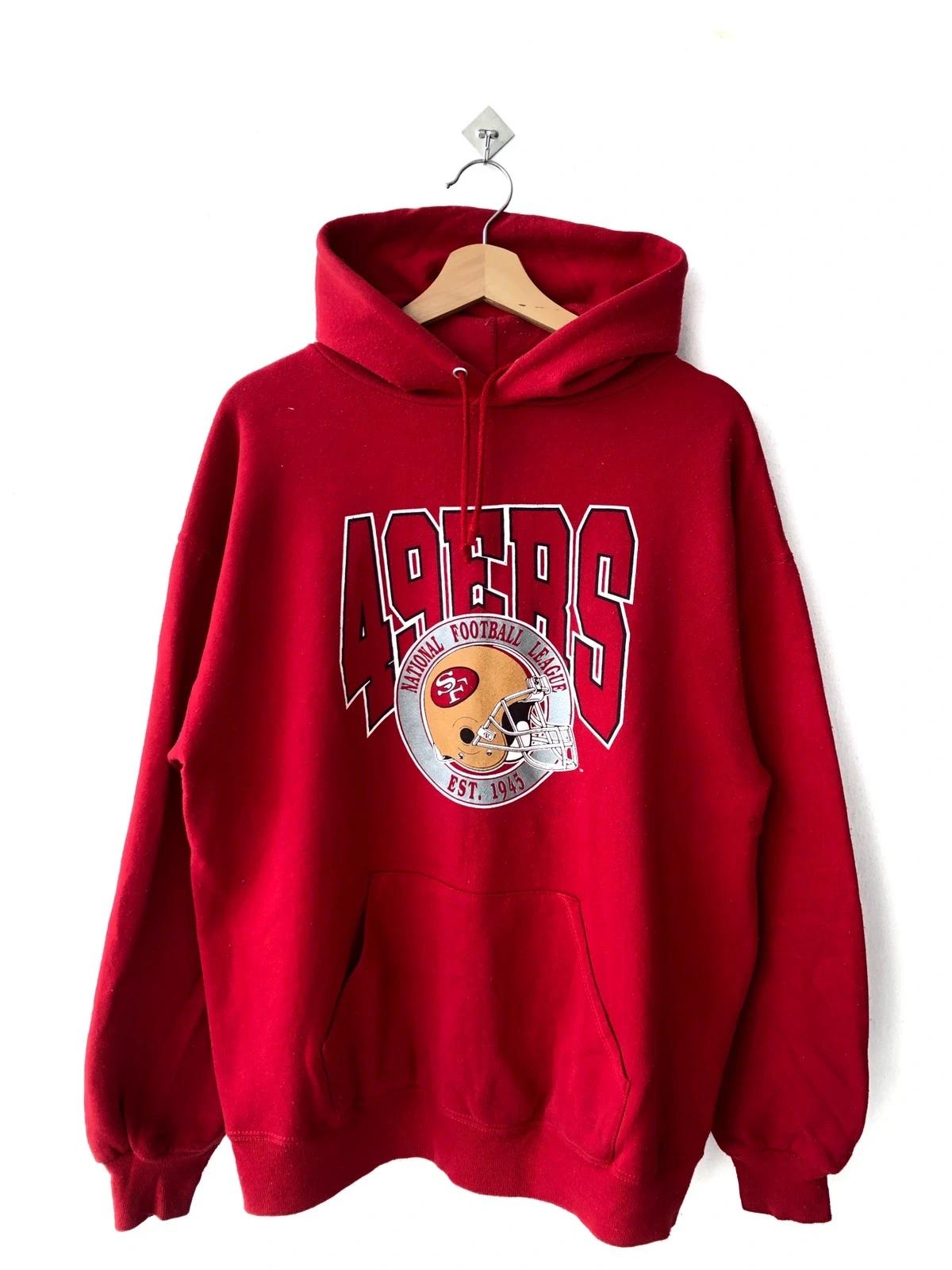 Vintage Style 1990s San Francisco 49Ers Sweatshirt T-shirt, NFL Football Teams Gifts For Fans