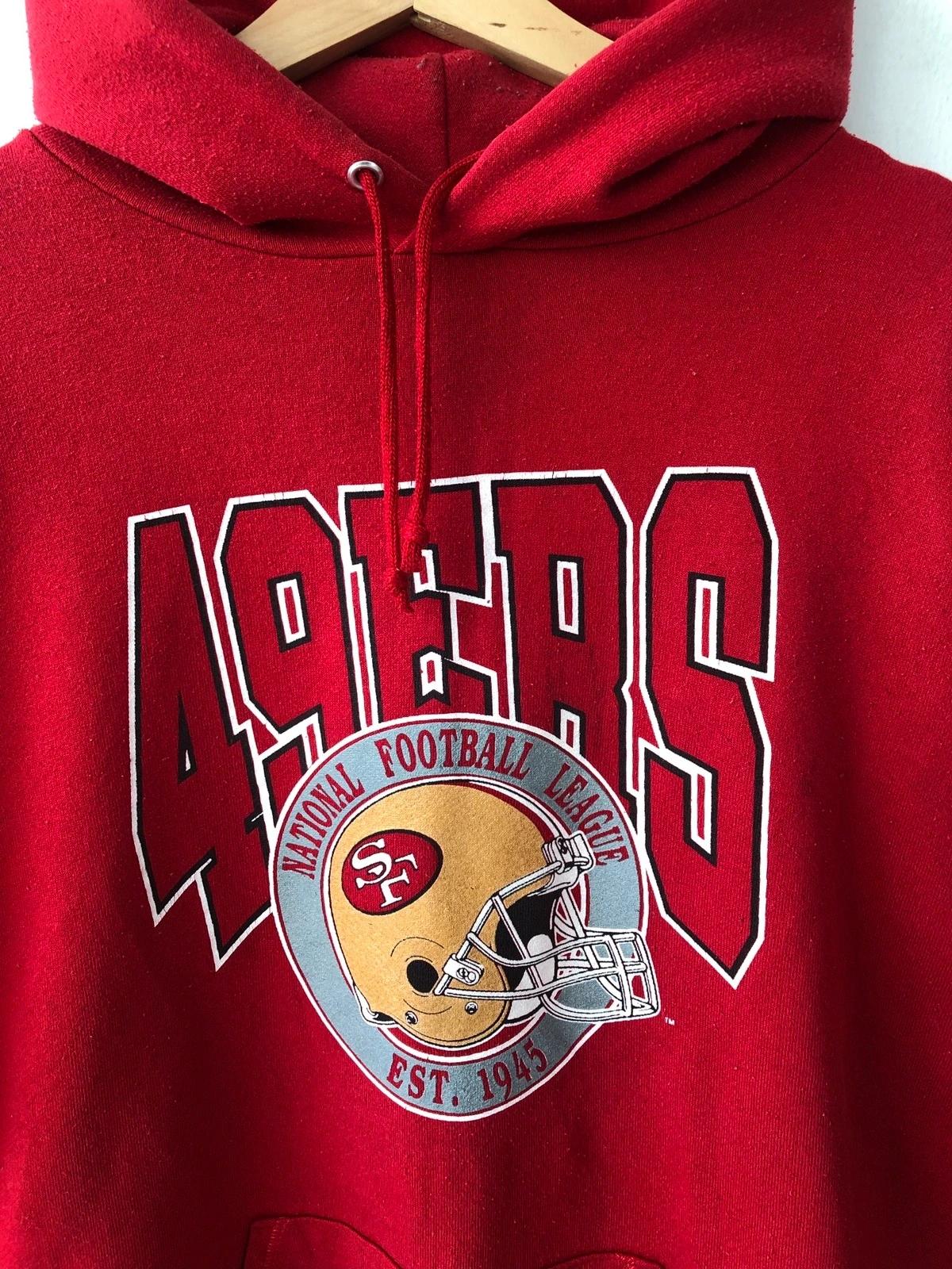 Vintage Style 1990s San Francisco 49Ers Sweatshirt T-shirt, NFL Football Teams Gifts For Fans - Image 2
