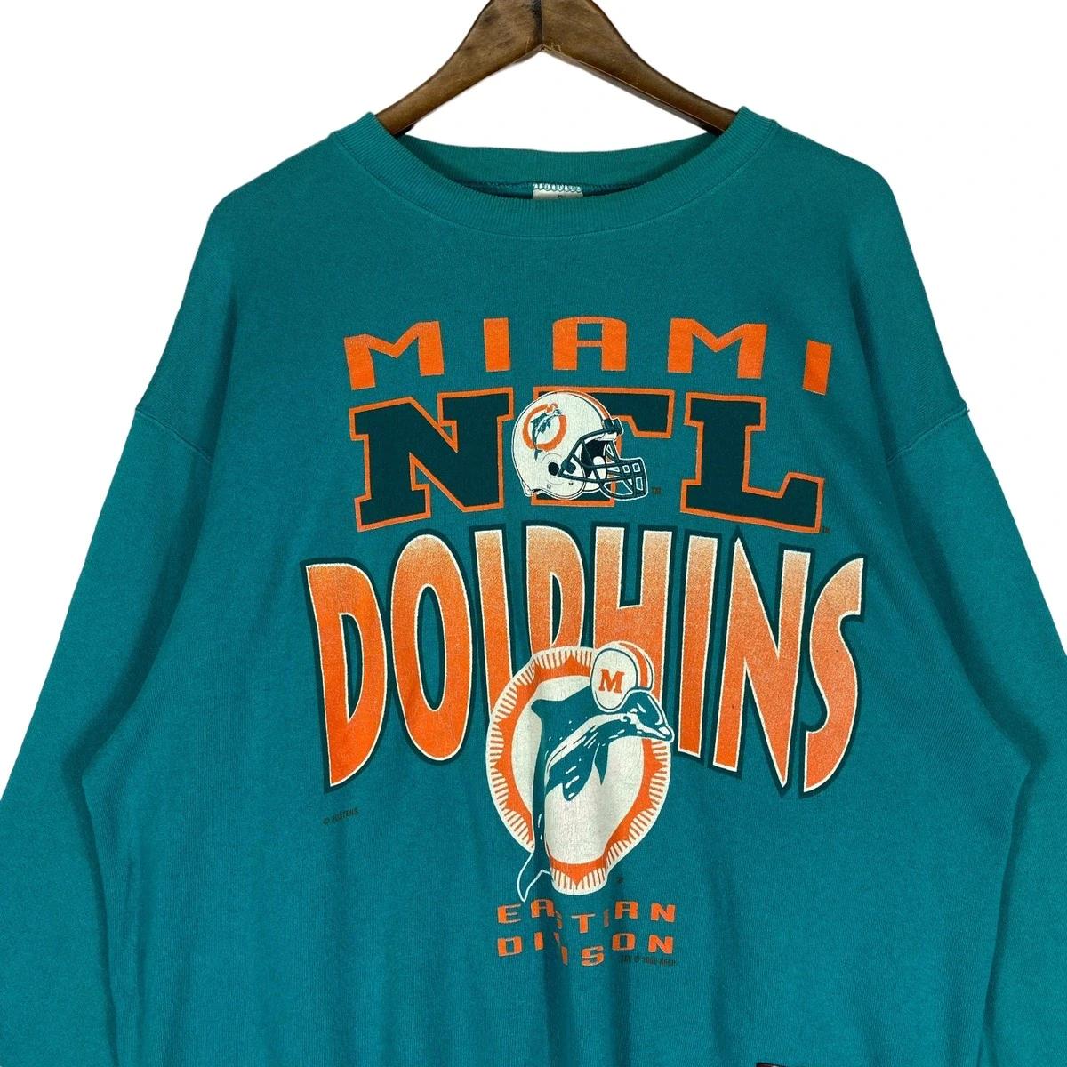 Vintage Style 1992 Miami Dolphins Sweatshirt T-shirt Ideal Gift for NFL Fans - Image 2