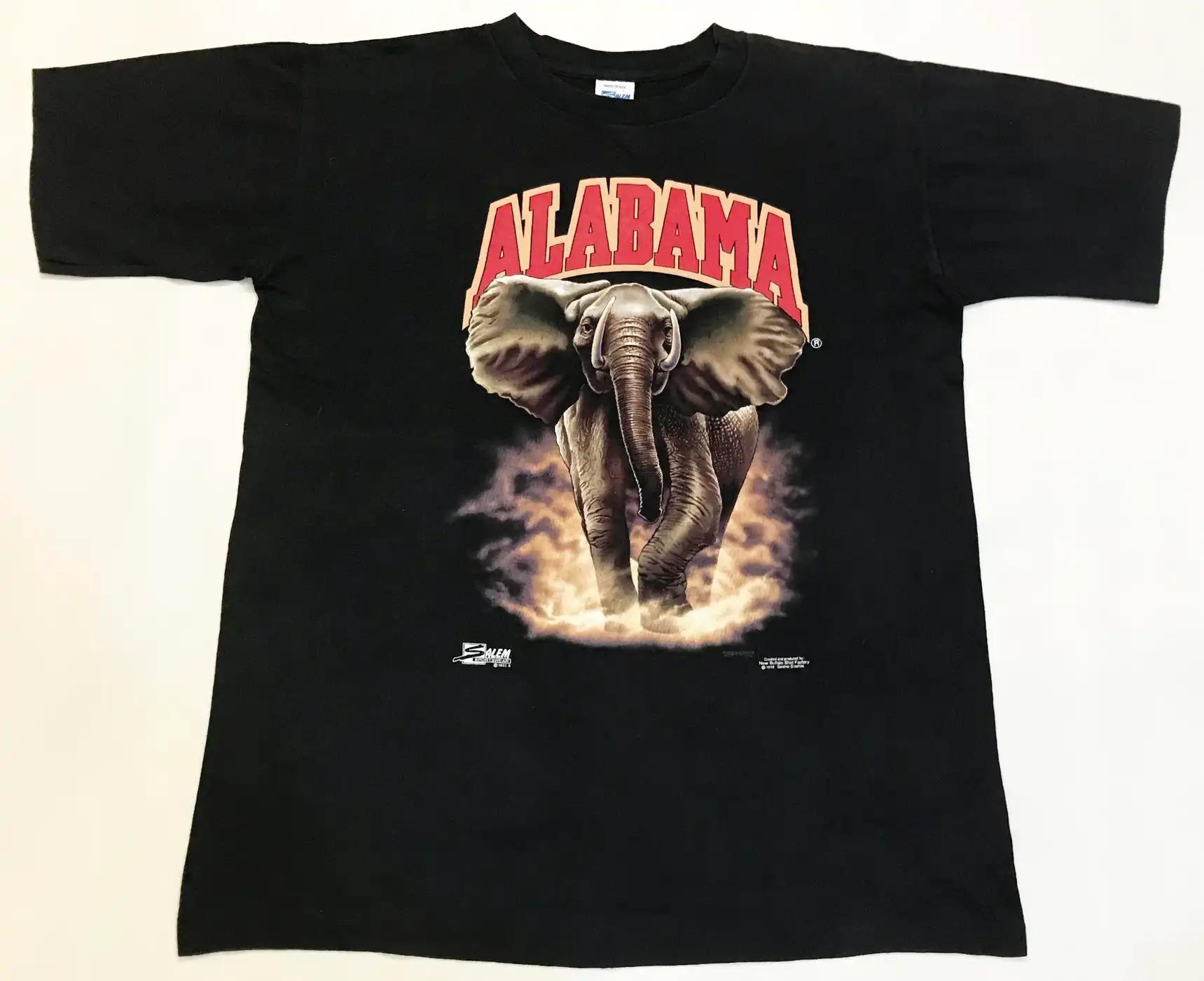 Vintage Style 1992 Ncaa Alabama Crimson Tide Apparel For Fans
