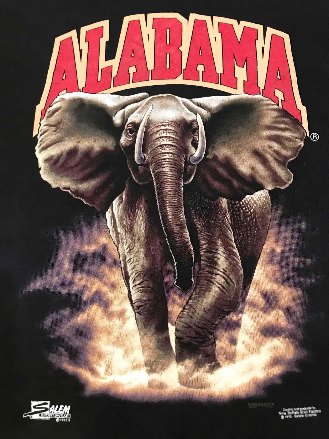 Vintage Style 1992 Ncaa Alabama Crimson Tide Apparel For Fans - Image 2