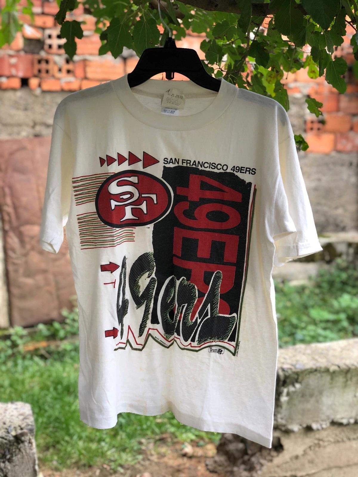 Vintage Style 1992 San Francisco 49Ers NFL Team Sweatshirt T-shirt, NFL Football Teams Gifts For Fans