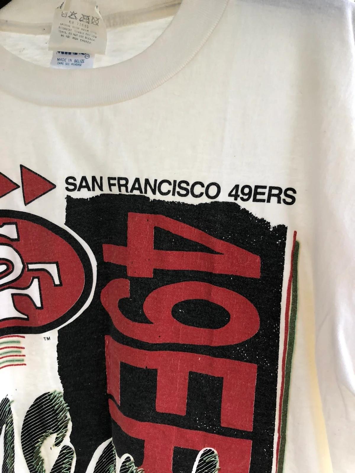 Vintage Style 1992 San Francisco 49Ers NFL Team Sweatshirt T-shirt, NFL Football Teams Gifts For Fans - Image 3