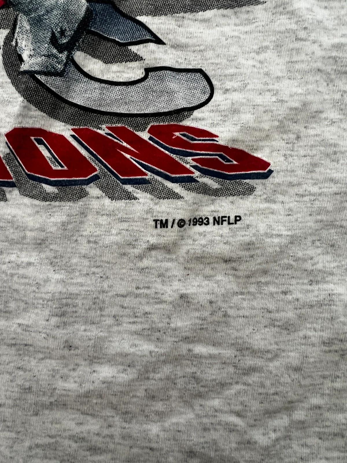 Vintage Style 1992-3 Super Bowl Sweatshirt T-shirt Ideal Gift for NFL Fans - Image 2