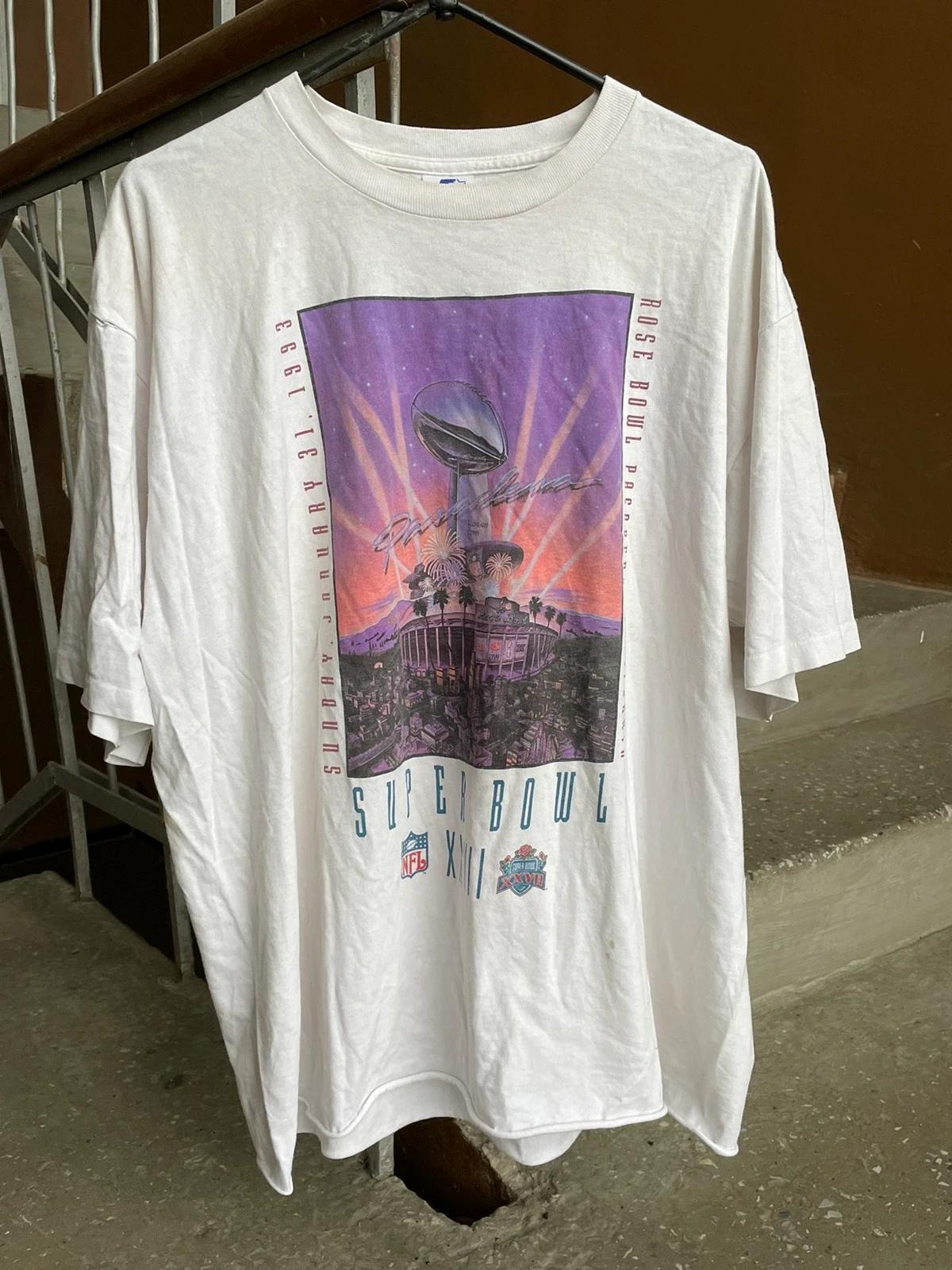 Vintage Style 1993 Super Bowl NFL Sweatshirt T-shirt Ideal Gift for NFL Fans