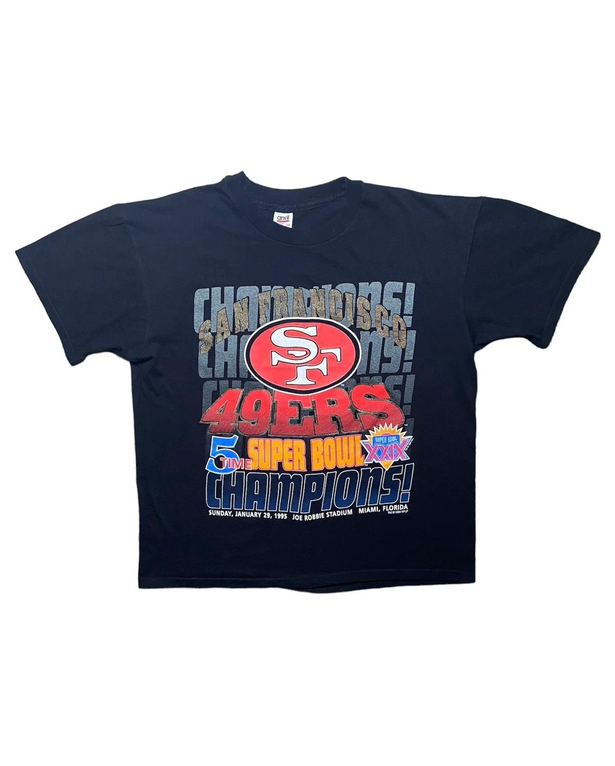 Vintage Style 1994 1995 Super Bowl XXIX Champions Sweatshirt T-shirt, NFL Football Teams Gifts For Fans