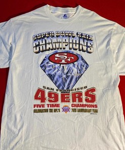 Vintage Style 1994 Starter San Francisco 49Ers Super Bowl XXIX Sweatshirt T-shirt Ideal Gift for NFL Fans