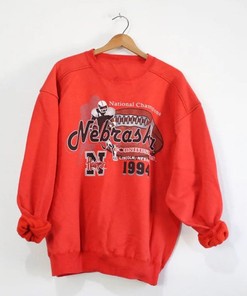 Vintage Style 1994 University Of Nebraska Cornhuskers Huskers Champions Sweatshirt
