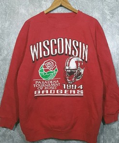 Vintage Style 1994 University Of Wisconsin Badgers Sweatshirt, Vintage Style 90S Shirt