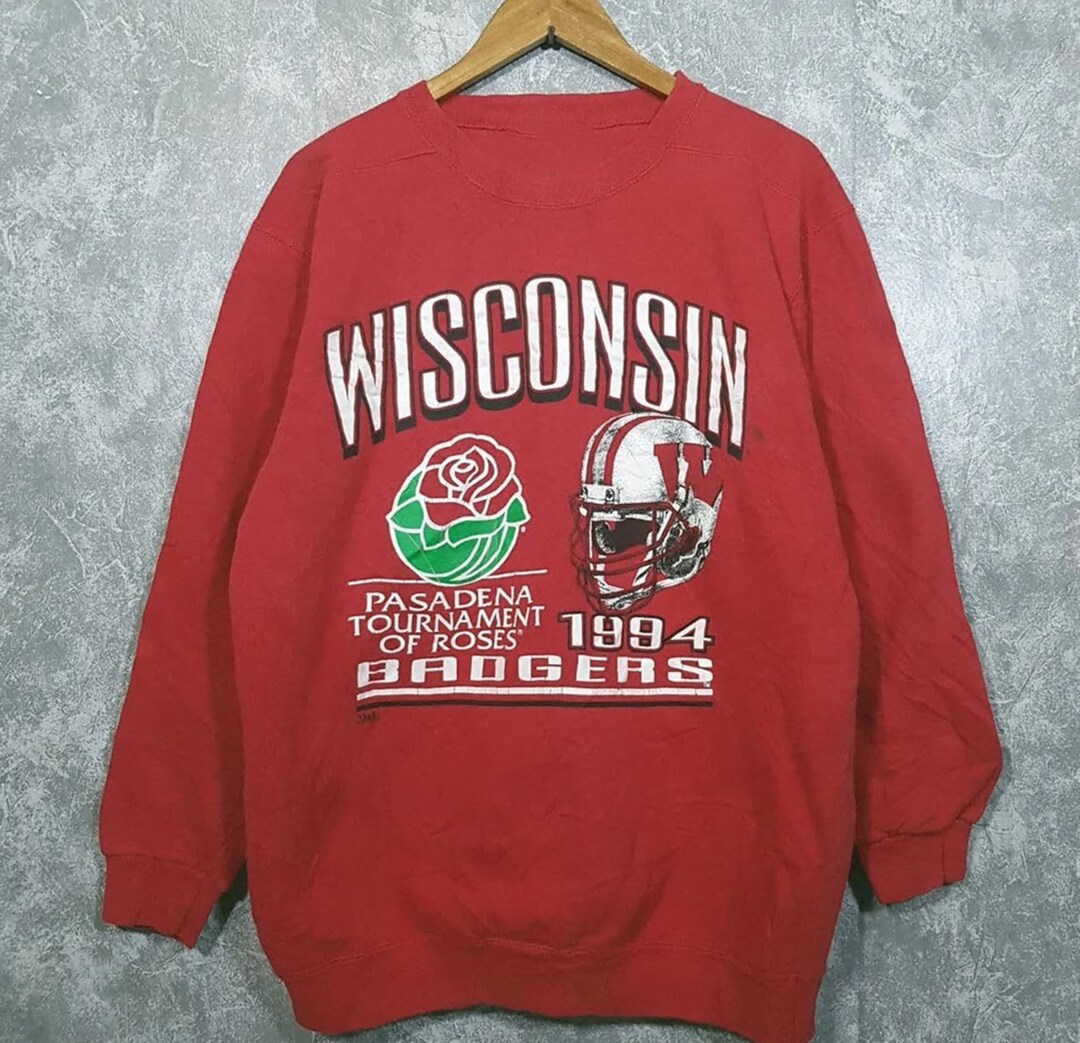 Vintage Style 1994 University Of Wisconsin Badgers Sweatshirt, Vintage Style 90S Shirt