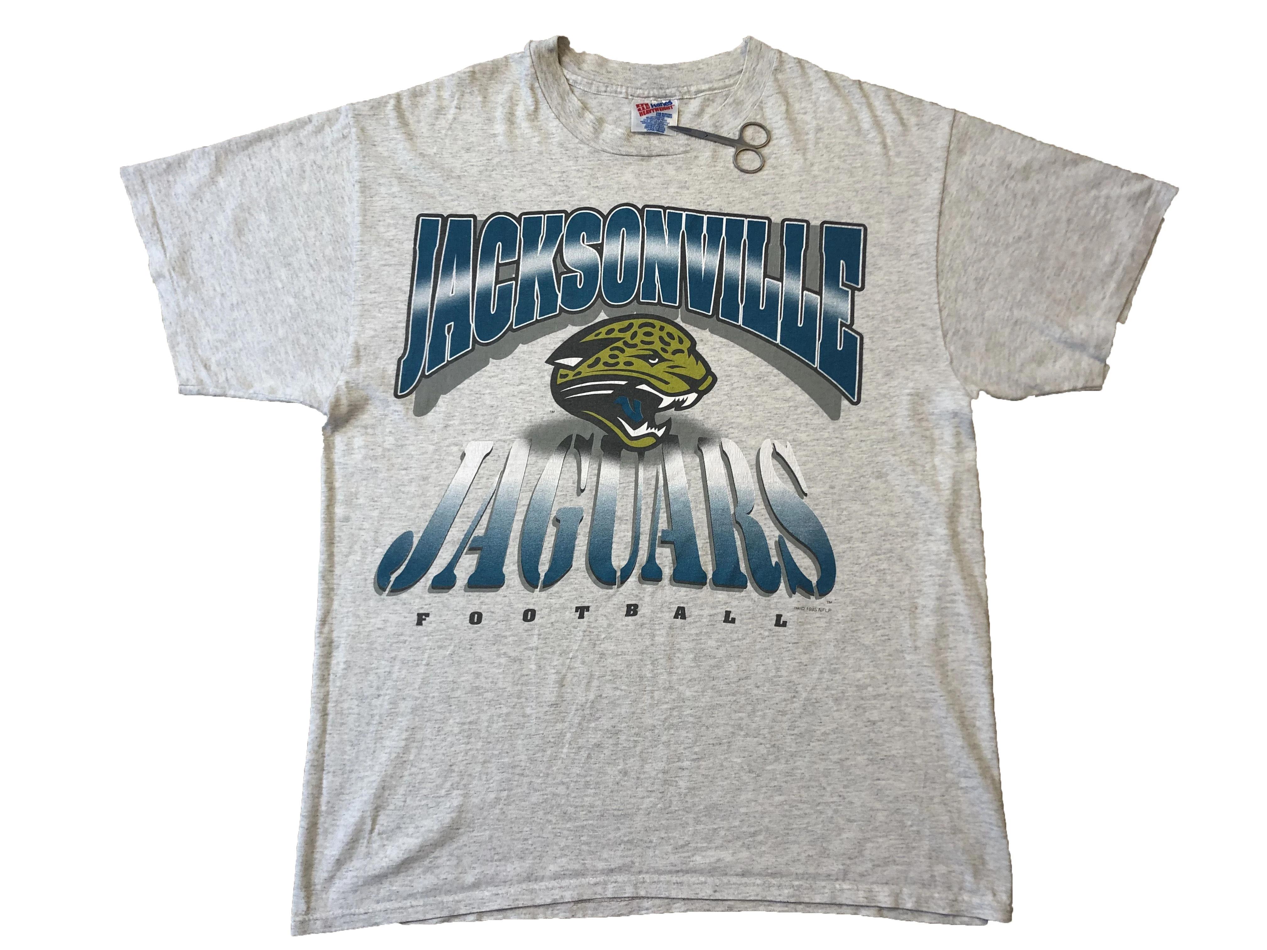 Vintage Style 1995 Jacksonville Jaguars NFL Y2K Drill Sweatshirt T-shirt Ideal Gift for NFL Fans