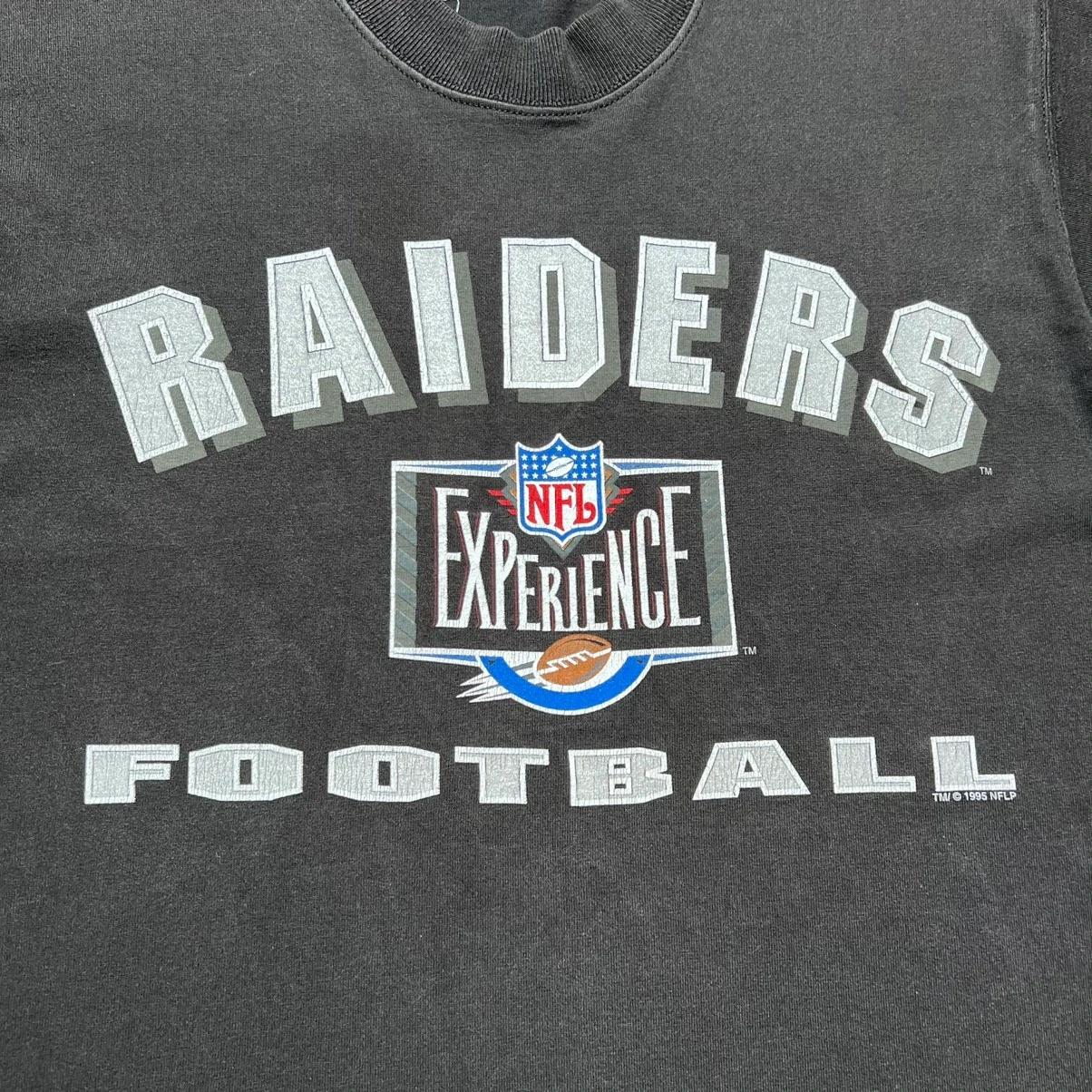 Vintage Style 1995 NFL Raiders Football Pro Player Sweatshirt T-shirt, NFL Football Teams Gifts For Fans - Image 2