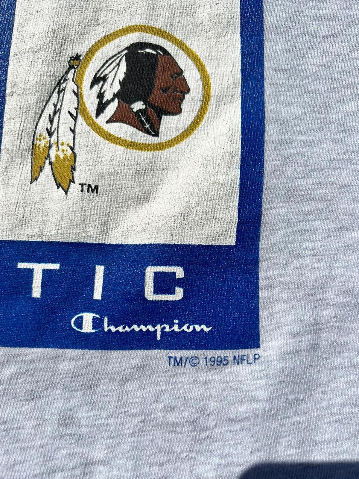 Vintage Style 1995 NFL Was Redskins Sweatshirt T-shirt, NFL Football Teams Gifts For Fans - Image 2