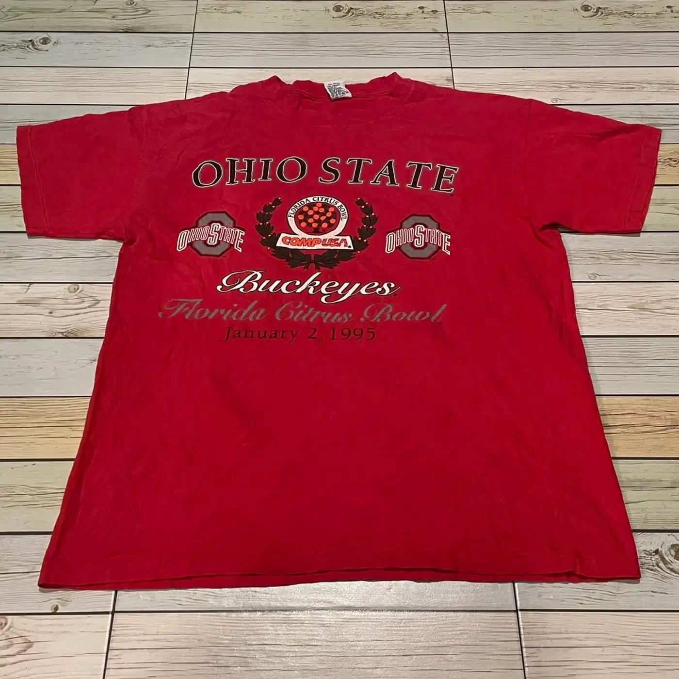 Vintage Style 1995 Ohio State Buckeys Ncaa Prosport Sweatshirt Hoodie Football Game Day T-Shirt Lover