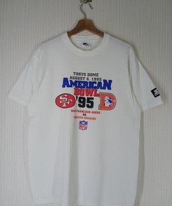 Vintage Style 1995 San Francisco 49Ers Vs Denver Broncos Sweatshirt T-shirt Ideal Gift for NFL Fans