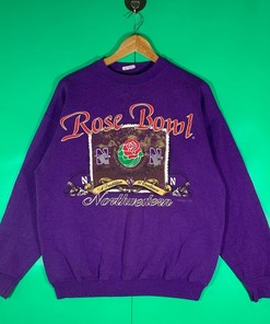 Vintage Style 1996 Northwestern Wildcat Rose Bowl Sweatshirt Northwestern University Sweater, Northwestern Wildcat Shirt