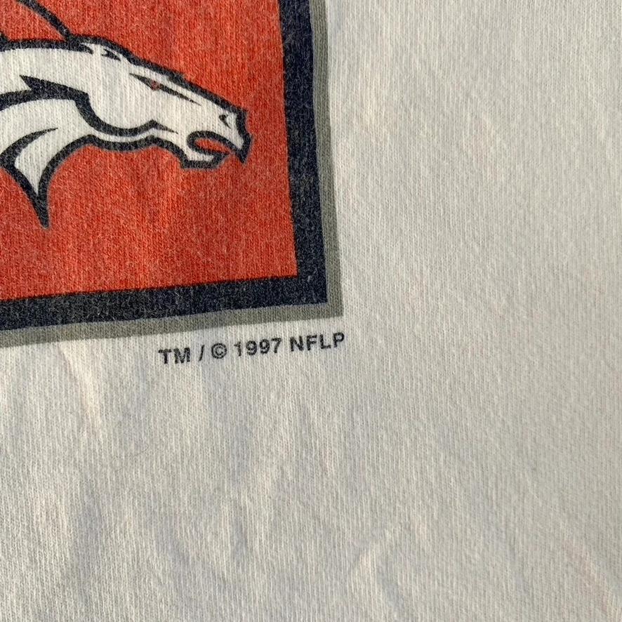Vintage Style 1997 Denver Broncos Sweatshirt T-shirt, NFL Football Teams Gifts For Fans - Image 3
