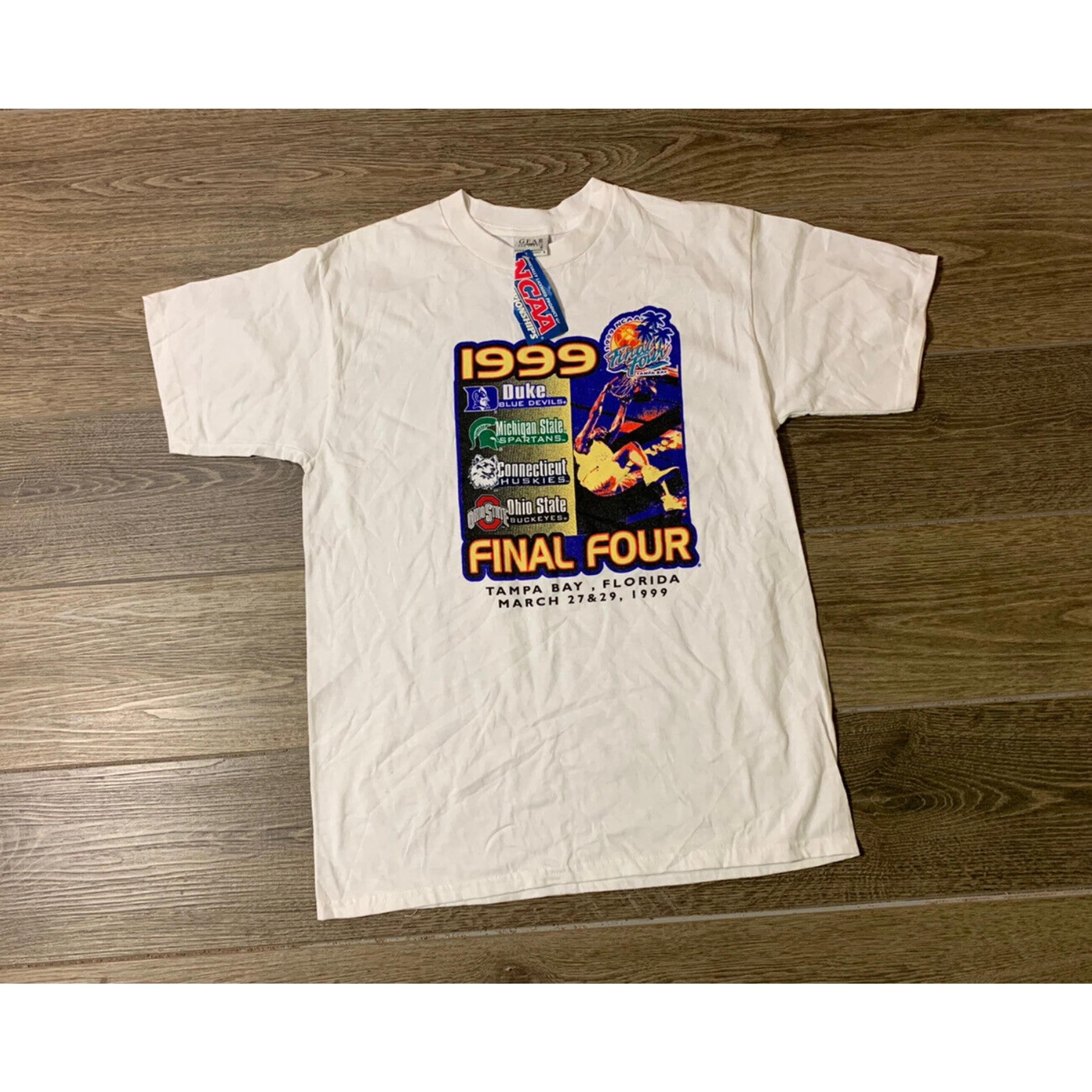 Vintage Style 1999 Ncaa Basktball Final Four T Shirt Size Large Nwt Logo Sweatshirt Hoodie Full Size