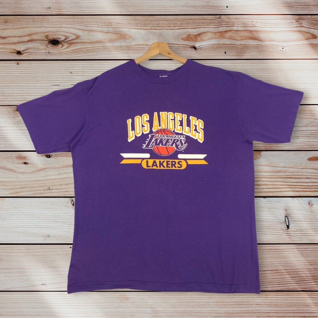 Vintage Style 80’S Champion Nba Los Angeles Lakers Crewneck T-Shirt, Graphic, Sweatshirt, Hoodie