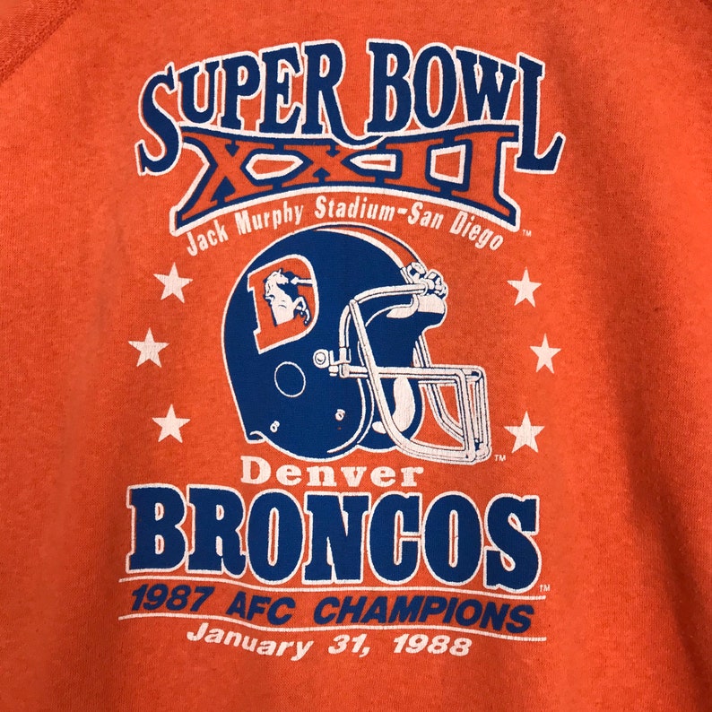 Vintage Style 80’S Nfl Denver Broncos Crewneck Sweatshirt, Nfl Denver Broncos Sweater Pullover, Hoodie - Image 2