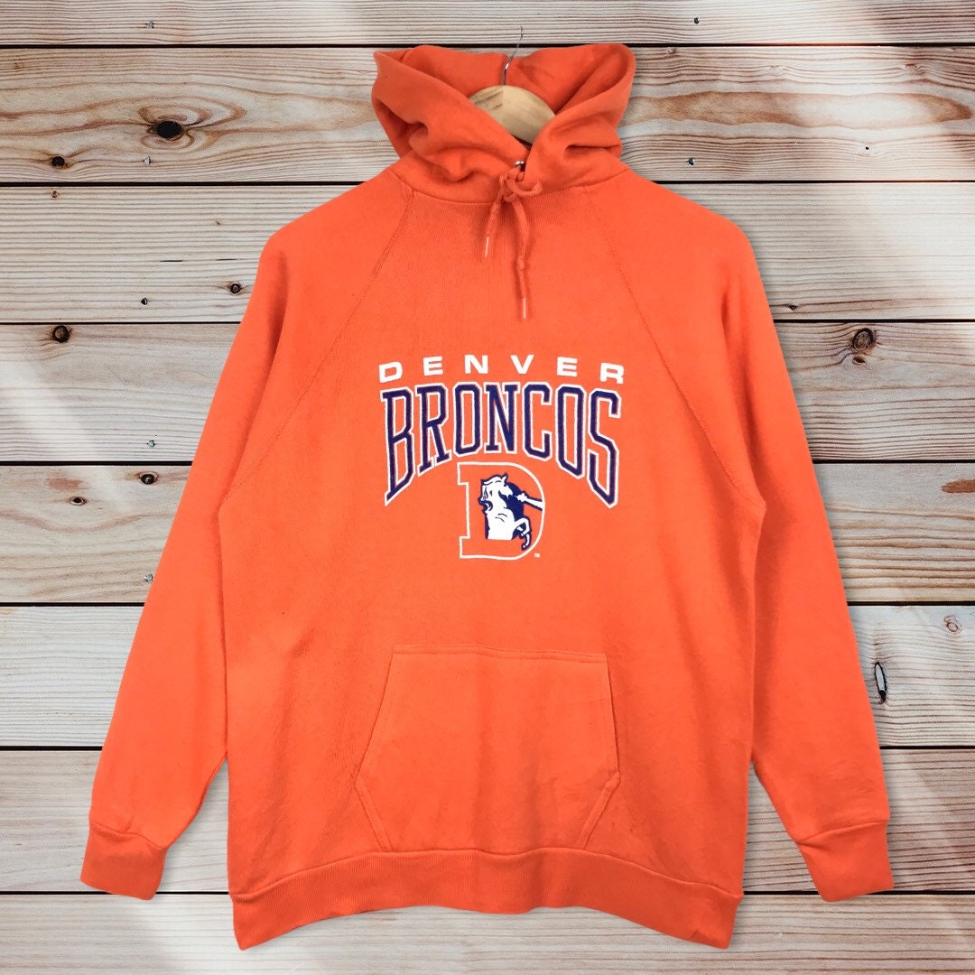 Vintage Style 80’S Nfl Denver Broncos Pullover Hoodie, Nfl Denver Broncos Sweater Pullover Ladies, Hoodie