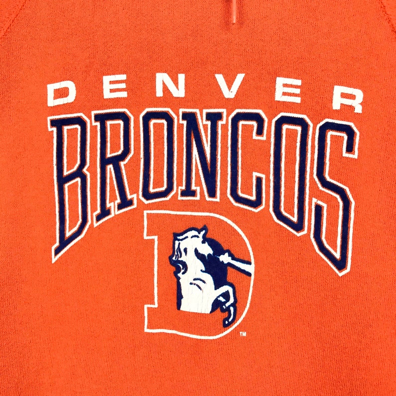 Vintage Style 80’S Nfl Denver Broncos Pullover Hoodie, Nfl Denver Broncos Sweater Pullover Ladies, Hoodie - Image 2