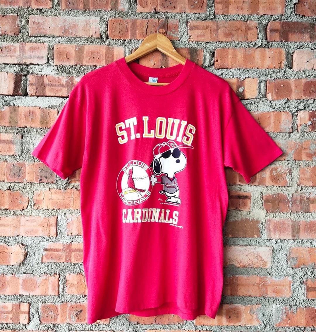 Vintage Style 80S St. Louis Cardinals Baseball T-Shirt Classic St. Louis Cardinals Hoodie And Sweater