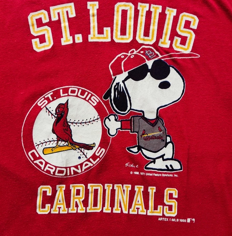 Vintage Style 80S St. Louis Cardinals Baseball T-Shirt Classic St. Louis Cardinals Hoodie And Sweater - Image 2