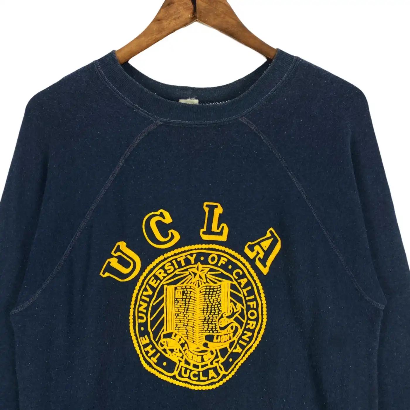 Vintage Style 80S University Of California Los Angeles Sweatshirt Hoodie Football Game Day T-Shirt Lover - Image 2