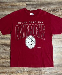 Vintage Style 80S University South Carolina Gamecocks T-Shirt Sweatshirt Hoodie American Football Gifts Lover