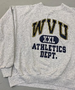 Vintage Style 80S West Virginia University Collegiate T-Shirt Sweatshirt American Football Sweatshirt Sports Gifts