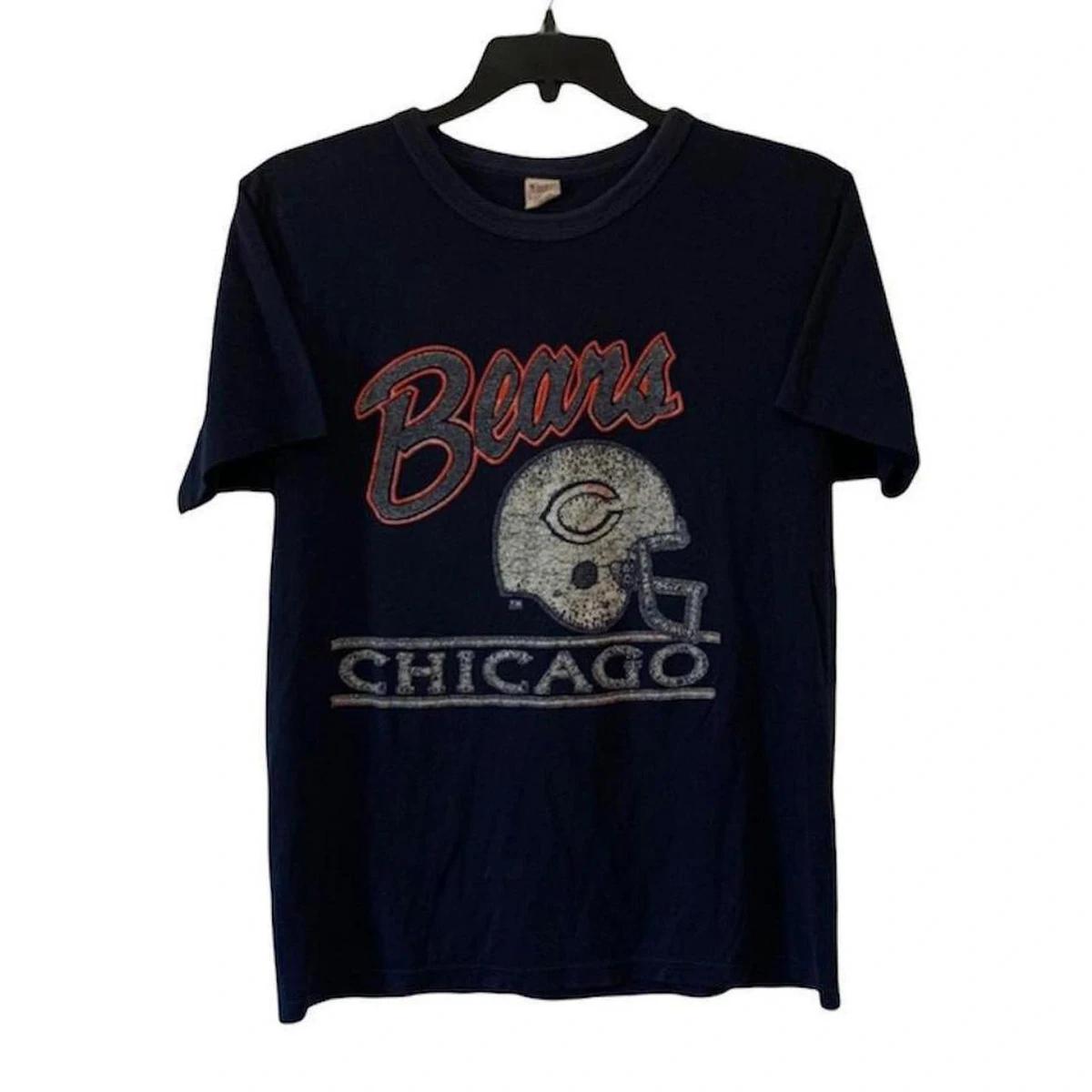 Vintage Style 80s Champion Chicago Bears Sweatshirt T-shirt, NFL Football Teams Gifts For Fans