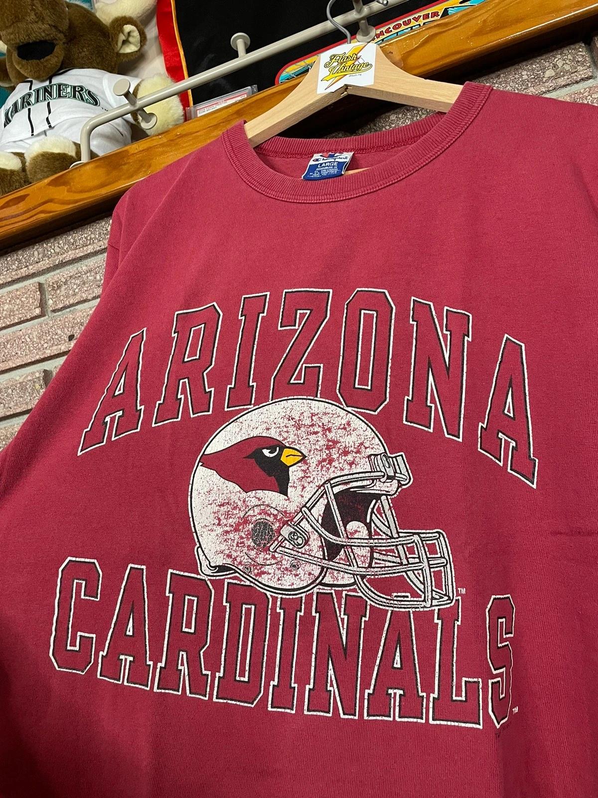 Vintage Style 80s Champion NFL Arizona Cardinals Graphic Sweatshirt T-shirt, NFL Football Teams Gifts For Fans - Image 2