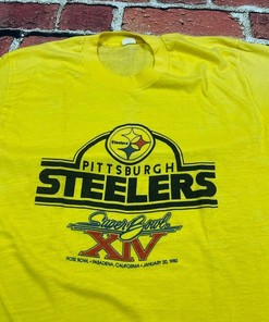 Vintage Style 80s Pittsburgh Steelers Super Bowl Xiv Sweatshirt T-shirt, NFL Football Teams Gifts For Fans