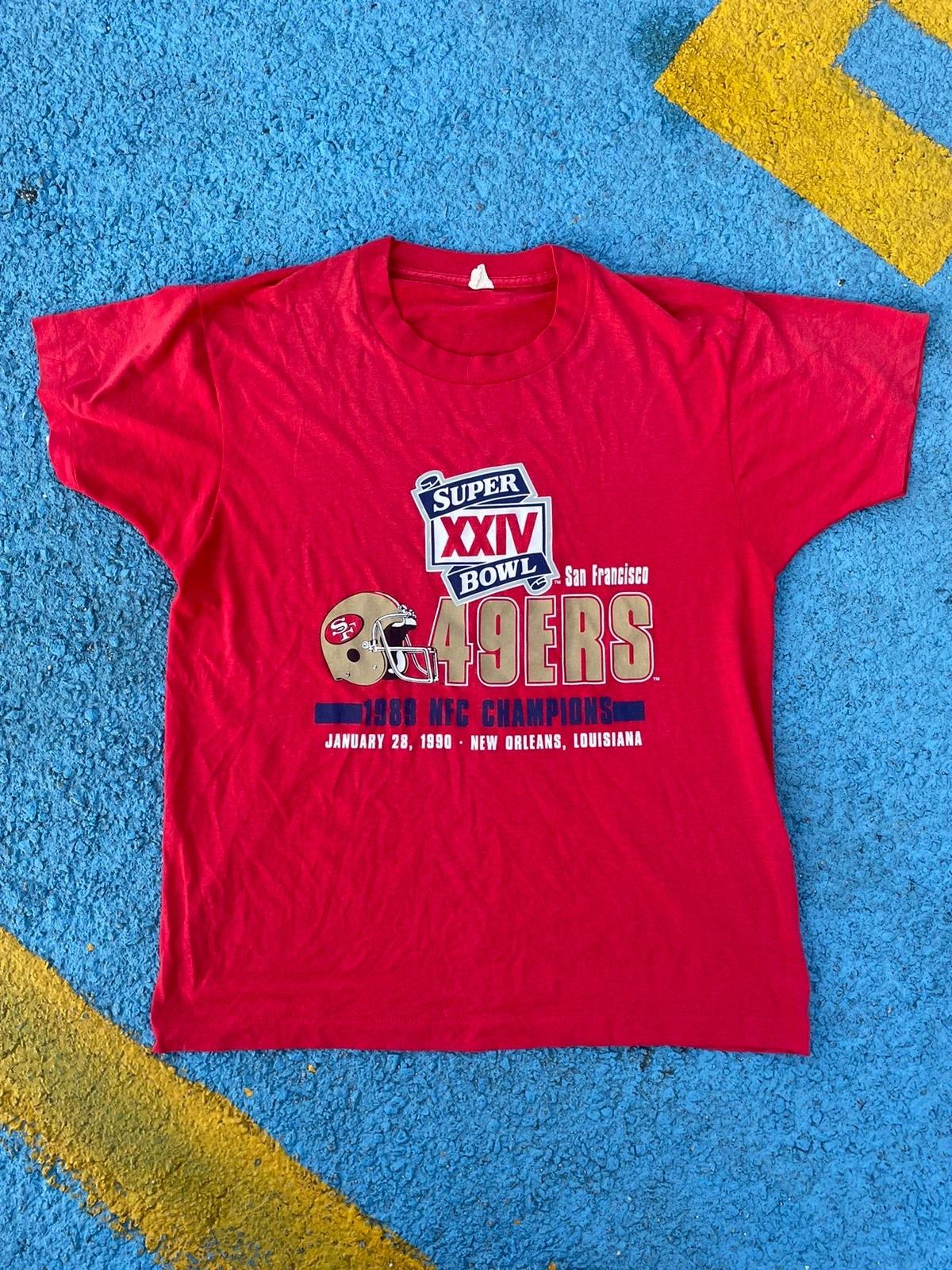 Vintage Style 80s San Francisco 49Ers NFL Super Bowl Sweatshirt T-shirt, NFL Football Teams Gifts For Fans