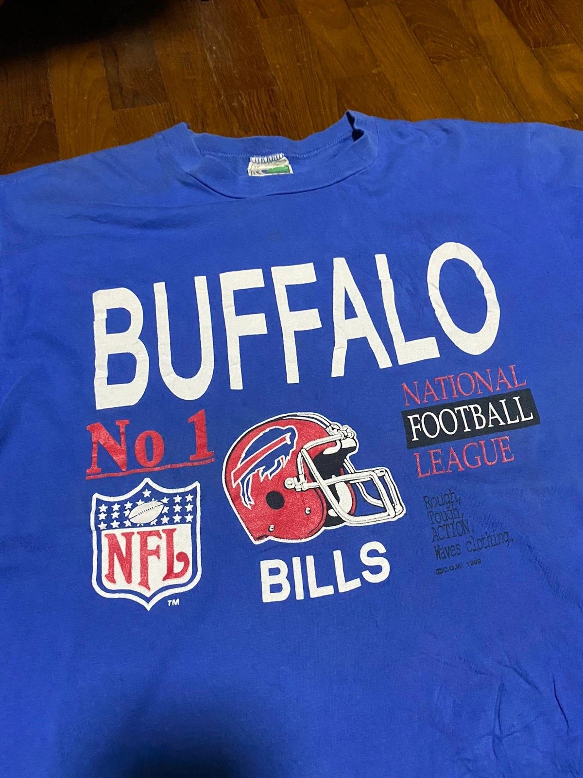 Vintage Style 89 Buffalo Bills National Football League NFL Sweatshirt T-shirt Ideal Gift for NFL Fans - Image 2