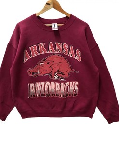 Vintage Style 90S Arkansas Razorbacks By Jostens Sportwear T-Shirt Sweatshirt American Football Sweatshirt Sports Gifts